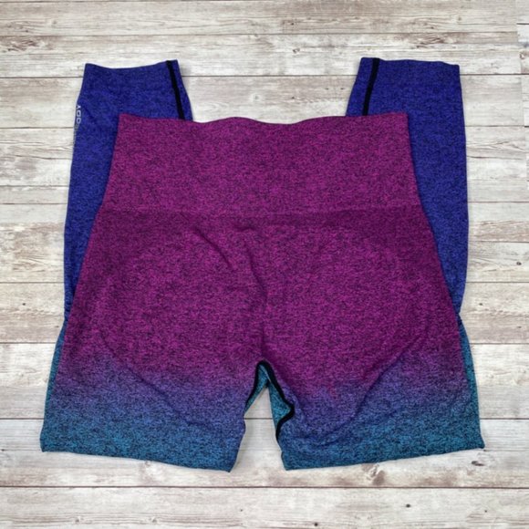 Beachbody Pants - Beachbody High Waist Ombre Activewear Pants - S